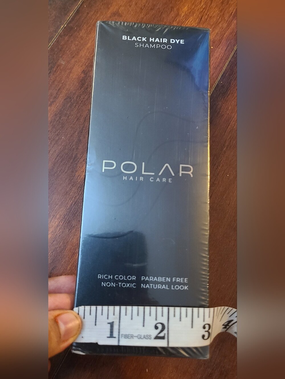 Polar Black Hair Dye Shampoo - Black